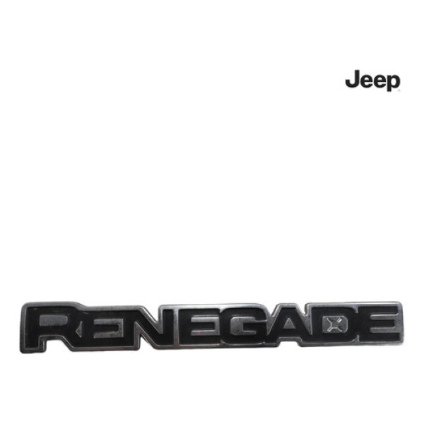 Emblema Letreiro Porta Dianteiro Jeep Renegade 2016 2020