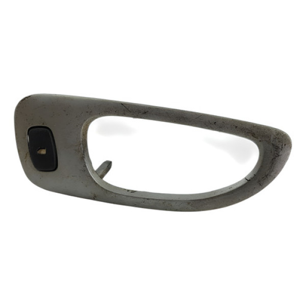 Moldura Macaneta Traseira Peugeot 307 2007 2012 Azul-aço Dianteira/traseira