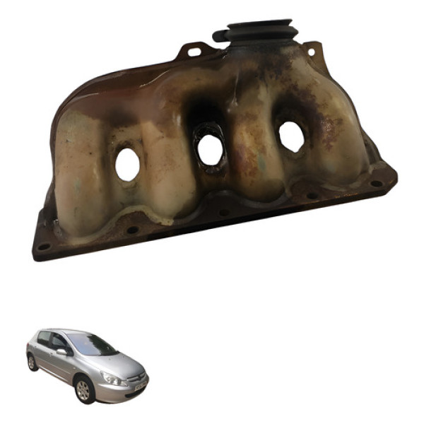 Coletor Escape Peugeot 307 2.0 16v 2005 2006