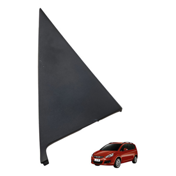 Acabamento Moldura Porta Traseira Direita J6 2011 Preto