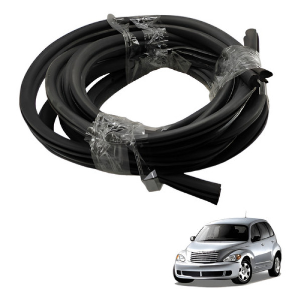 Par Borracha Guarnicao Dianteira Pt Cruiser 2008 2009