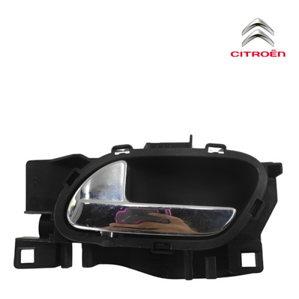 Maçaneta Interna Traseiro Esquerdo Citroen C3 2011 2012 Traseira