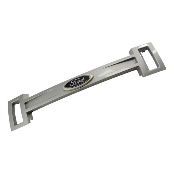 Grade Emblema Parachoque Dianteiro Ford Ecosport 2008 2010 Preto Preto