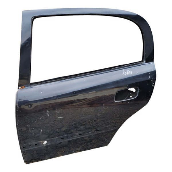 Porta Lateral Traseiro Esquerdo Chevrolet Astra 2008 Traseira Esquerdo Preto