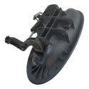 Macaneta Externa Porta Traseira Esquerda Laguna 1994 2000 Preto Dianteira