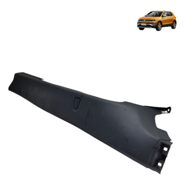 Soleira Interna Traseira Direita Banco Vw Tcross 2021 2022 Preto