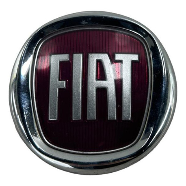 Emblema Grade Dianteira Palio Siena Doblo Stilo Vermelho