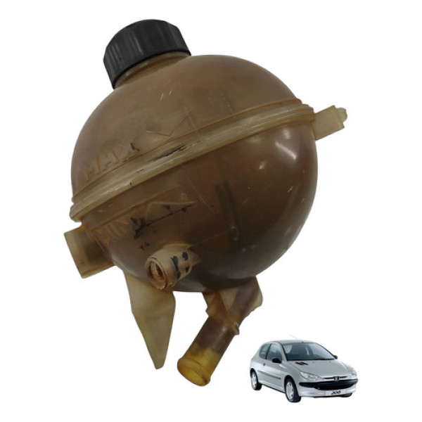 Reservatorio  Agua Radiador Tampa Pegeout 206 2006