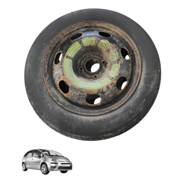 Estepe Roda Pneu Aro 16 Citroen C4 Picasso 2011 2012