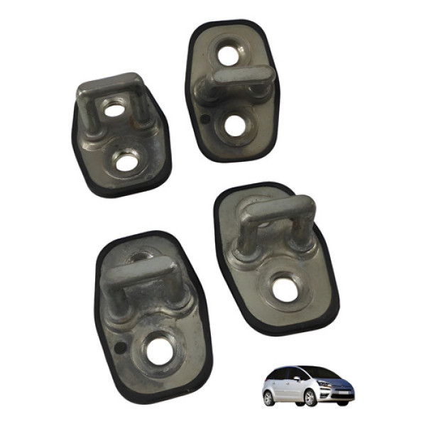 Kit Batente Portas Citroen C4 Picasso 2.0 2010 2011 Preto