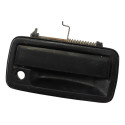 Macaneta Externa Porta Traseira Esquerda Gm S10 1995 2011 Preto