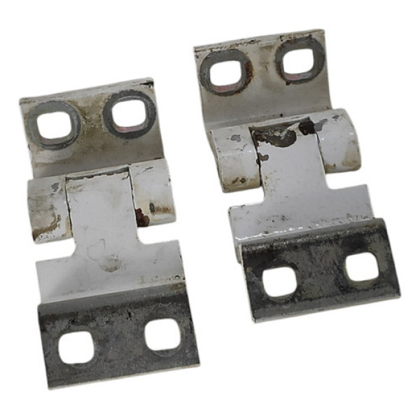 Par Dobladica Porta Traseira Esquerda Fiorino 2000 2007