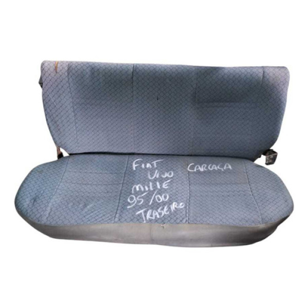 Banco Encosto Traseiro Fiat Uno Mile 1995 2000 Carcaca Preto