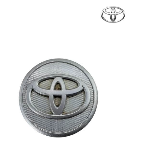 Calotinha Central Calota Miolo Roda Toyota Etios 2013 2016 Prateado