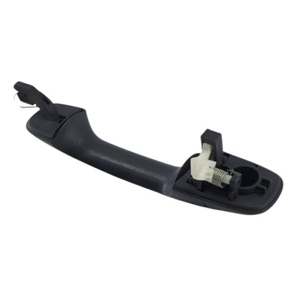 Macaneta Externa Traseiras Esquerda Fiesta 2003 2005 Preto Dianteira/traseira