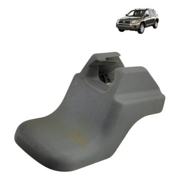 Moldura Acabamento Trilho Banco Toyota Rav4 2008 2012 Cinza