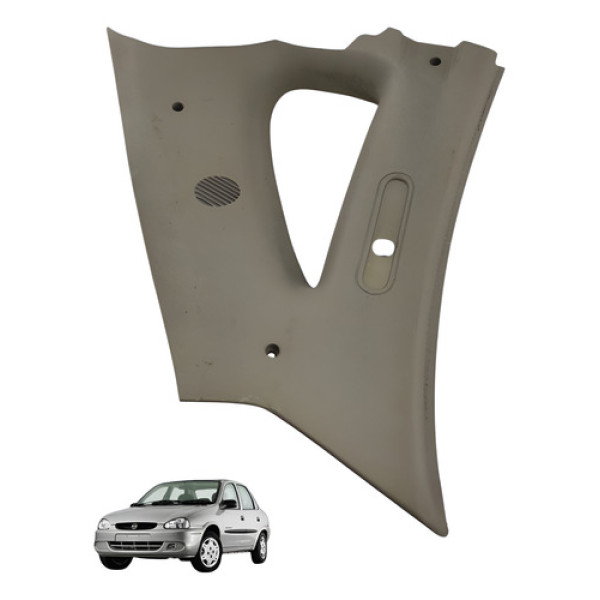 Painel Acabamento Lateral Direito Gm Corsa Classic 2003 Preto