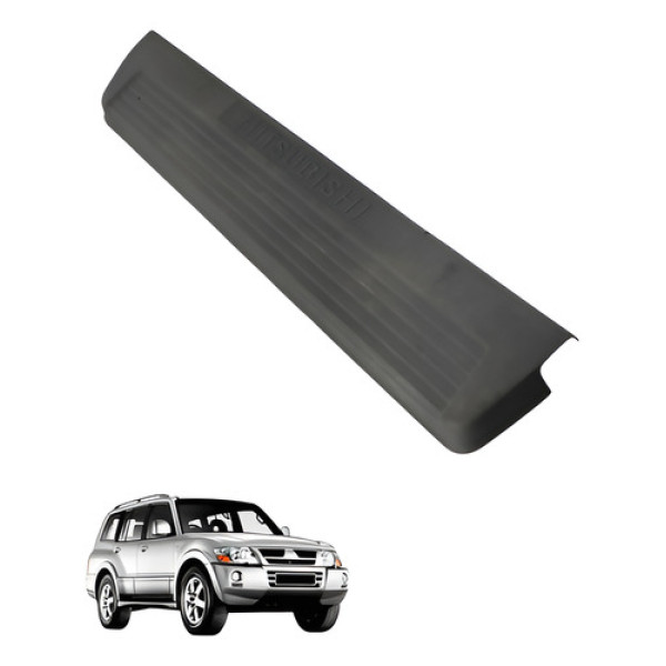 Soleira Porta Dianteira Esquerda Mitsubishi Pajero 2003 Usad Cinza