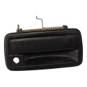 Macaneta Externa Porta Traseira Esquerda Gm S10 1995 2011 Preto