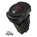 Botao Comando Pisca Alerta Renault Logan 2010 2011 Preto
