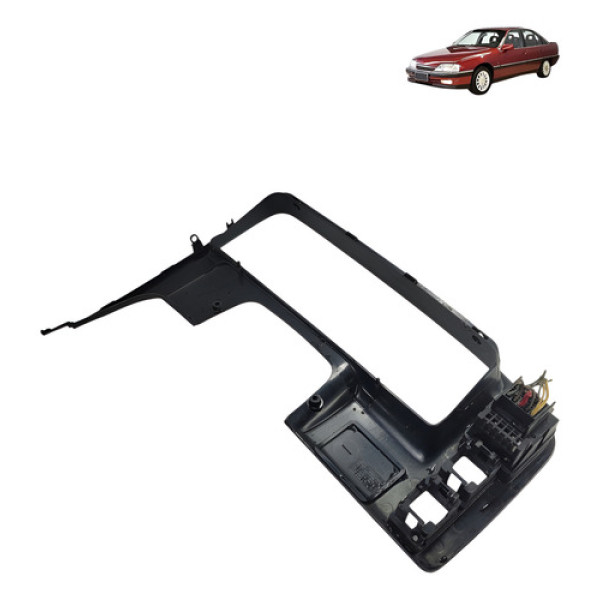 Capa Painel Velocimetro Instrumentos Chevrolet Omega 1993 Preto