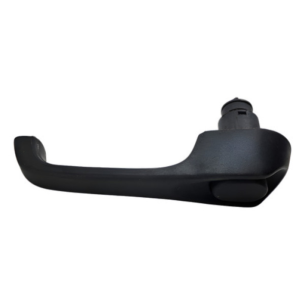 Macaneta Externa Traseira Direita Fiat Uno 2004 2008 Preto Dianteira