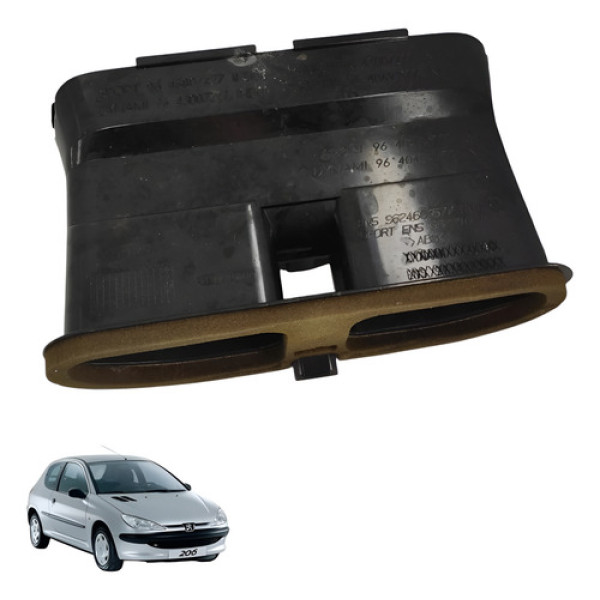Moldura Difusor Ar Central Peugeot 206 2006 2007