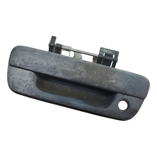 Macaneta Tampa Traseira Chevrolet  Montana 2015 2016 Preto Dianteira