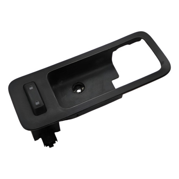 Moldura Botao Macaneta Dianteira Direita Fusion 2008 Preto Dianteira/traseira