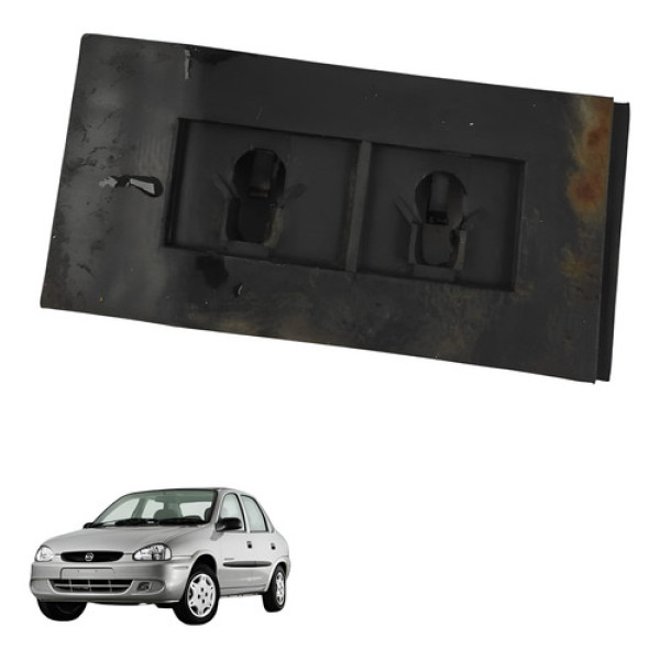 Trilho Guia Parachoque Traseiro Esquerdo Corsa Classic 2006