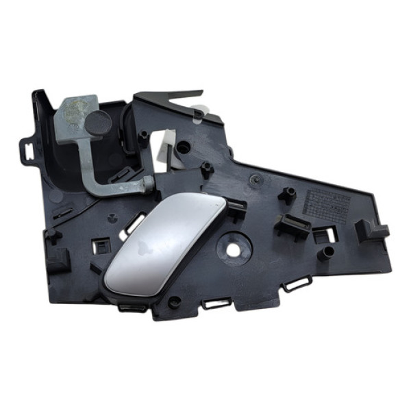 Macaneta Porta Interna Traseira Esquerda C5 2004 2005 Preto Traseira