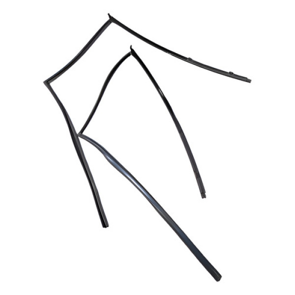 Pestana Borracha Interna Porta Traseira Pajero 2003  2005