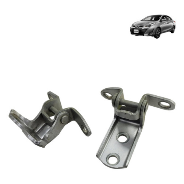 Par Dobradica Porta Dianteira Esquerda Toyota Yaris 2019