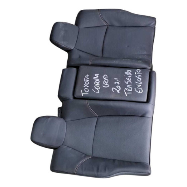 Banco Traseiro Escosto Toyota Corolla Cross 2021 2024 Preto