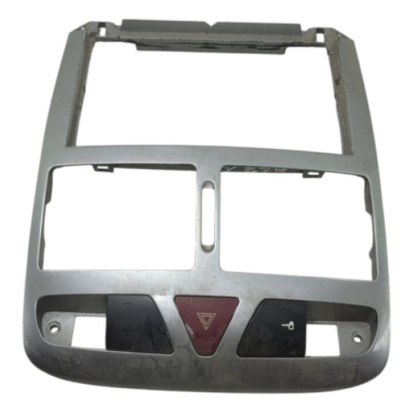 Moldura Painel Central Botoes Peugeot 307 2006 2010