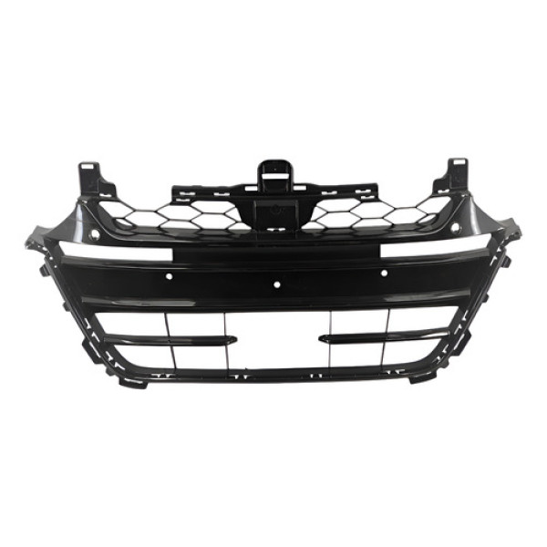 Grade Parachoque Dianteira Honda Accord 2019 2020 Detalhe Preto Brilhante