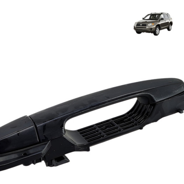 Macaneta Dianteira Direita Toyota Rav4 2008 2012 Preto Dianteira/traseira