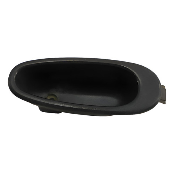 Moldura Puxador Interno Esquerdo Renault Clio 2000 2010 Preto