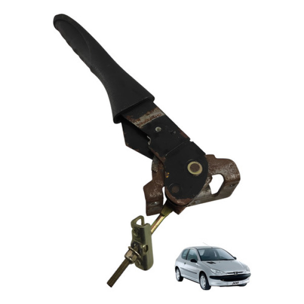 Alavanca Freio Mao Puxador Peugeot 206 2006 2007