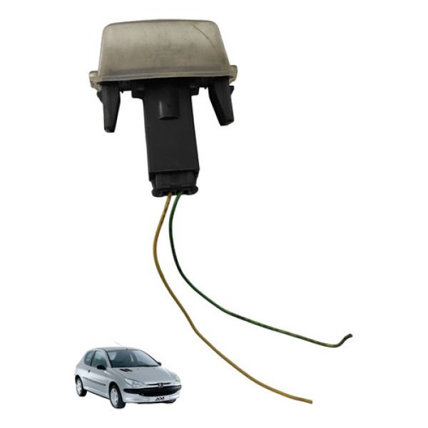 Luz Placa Traseira Peugeot 206 1.0 16v 2006 2007