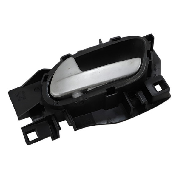Macaneta Interna Porta Dianteira Esquerda Peugeot 208 2013 Preto Dianteira