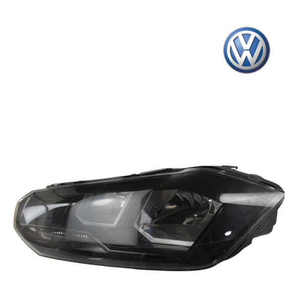 Farol Dianteiro Esquerdo Volkswagen Polo Virtus 2018 2022 Esquerdo