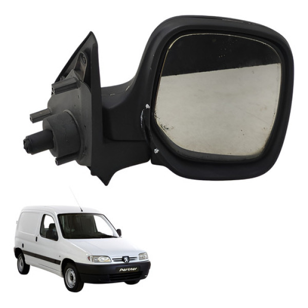 Retrovisor Espelho Direito Peugeot Partner 1999 2001