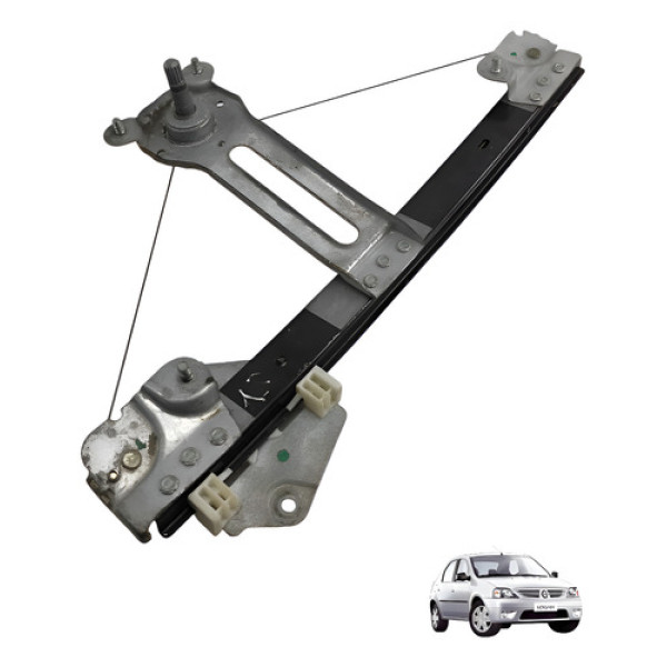 Maquina Vidro Traseira Direita Renault Logan 2010 2011