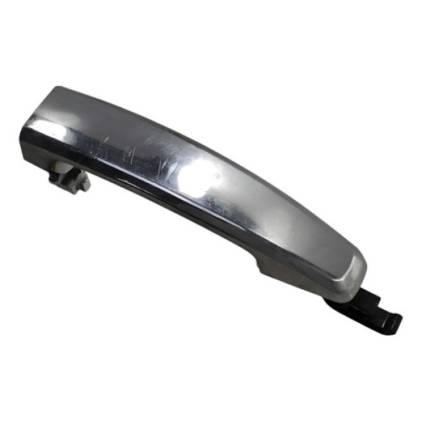 Macaneta Porta Traseira Direita Chevrolet Cruze 2012 2016 Prata Traseira