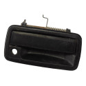 Macaneta Externa Porta Traseira Esquerda Gm S10 1995 2011 Preto