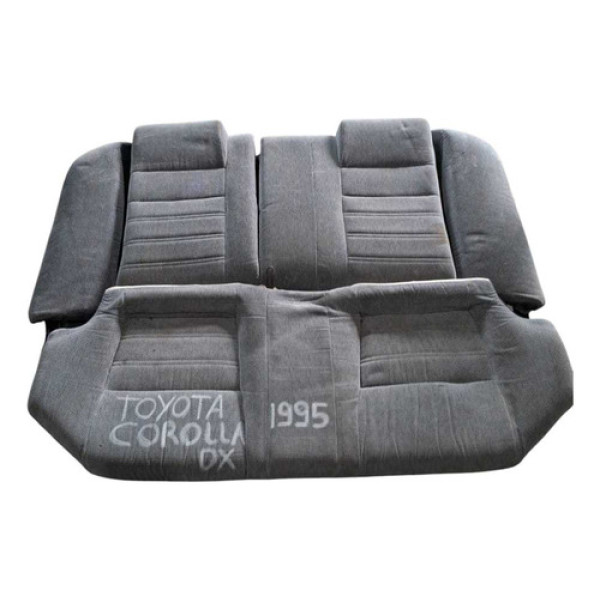 Bancos Traseiro Completo Toyora Corolla Dx 1995 2006 Preto
