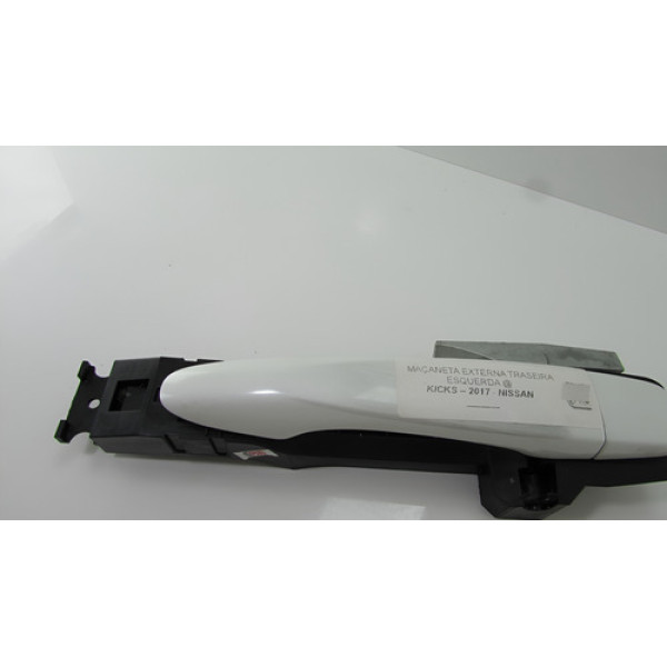 Maçaneta Externa Nissan Kicks 2017 Original Traseira Esquerd Branco