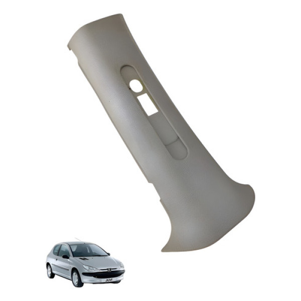Acabamento Coluna Traseira Direita Peugeot 206 2006 2007