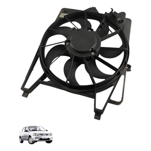 Ventoinha Radiador Renault Logan Sandero 2010 2011